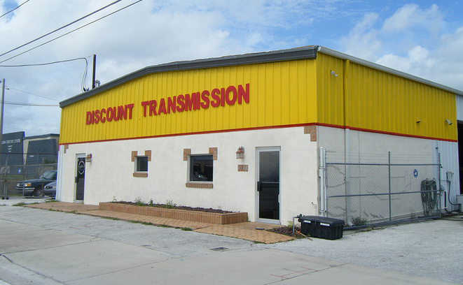 Transmission Shop View From the Street